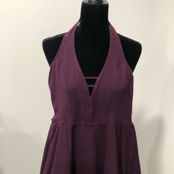 Express Strappy Halter Mini Dress - Picture 2 of 9